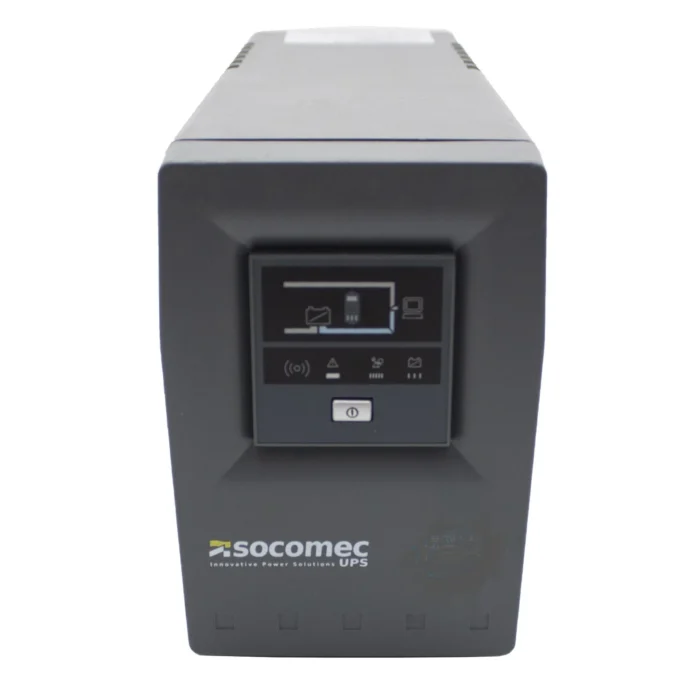 Socomec Net-800-PE UPS 800VA 480W Uninterruptible Power Supply 3 Outlets + USB