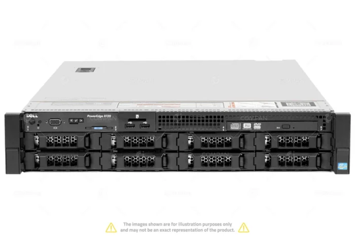 Dell PowerEdge R720 8LFF 2x Xeon E5-2680 V2 256GB 8x3.5 CADDY Rails Memory