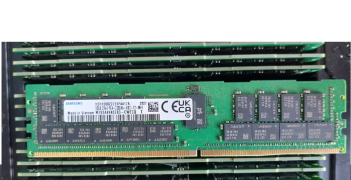 Samsung 32GB 3200MHz DDR4 ECC REG RAM RDIMM Server Memory 8 x 32GB