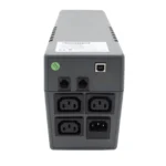 Socomec Net-800-PE UPS 800VA 480W Uninterruptible Power Supply 3 Outlets + USB