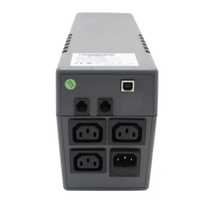 Socomec Net-800-PE UPS 800VA 480W Uninterruptible Power Supply 3 Outlets + USB