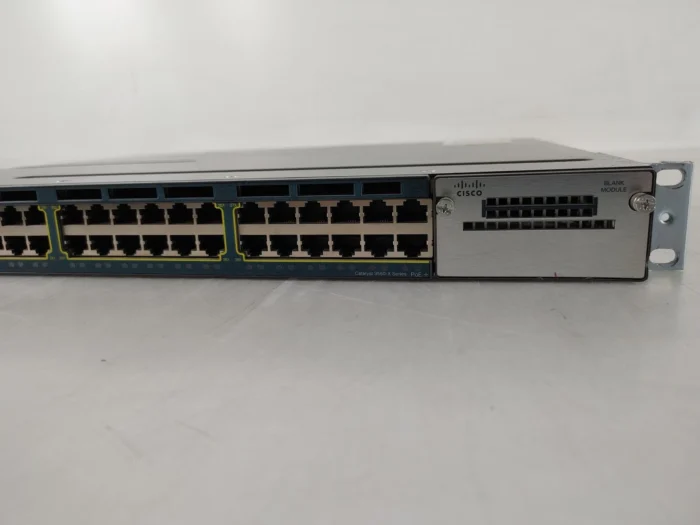Cisco Catalyst 3560-X WS-C3560X-48P-S 48-Port Gigabit Ethernet Managed PoE+