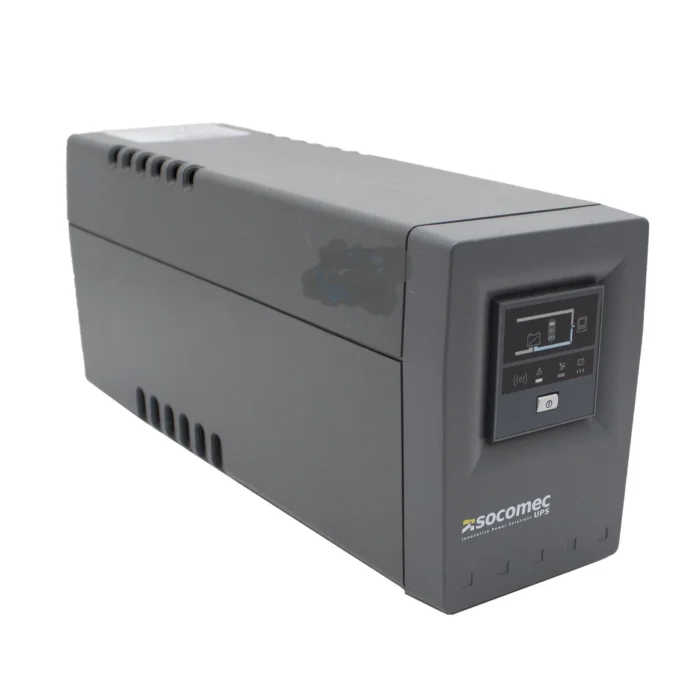 Socomec Net-800-PE UPS 800VA 480W Uninterruptible Power Supply 3 Outlets + USB
