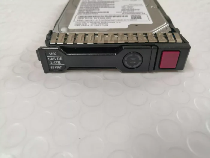HPE 2.4TB 12G SAS 10K 2.5" SFF 512e ENT DS HDD 881457-B21 881507-001 C
