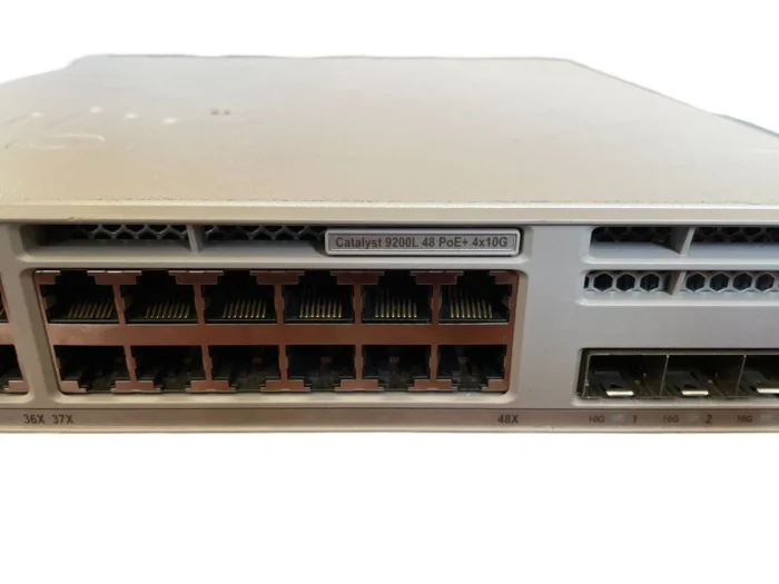 Cisco C9200L-48P-4X-E V02 Catalyst 9200L 48 Port PoE+ 4x 10G Switch