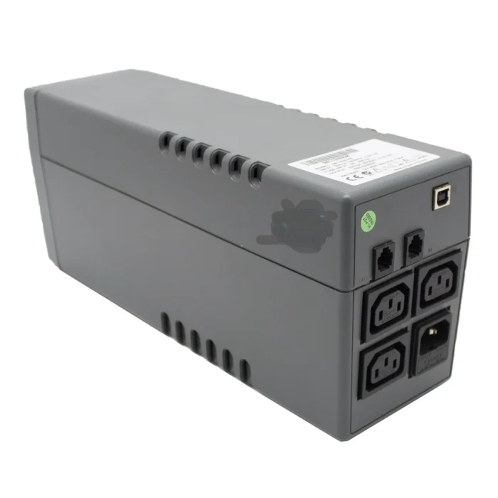 Socomec Net-800-PE UPS 800VA 480W Uninterruptible Power Supply 3 Outlets + USB